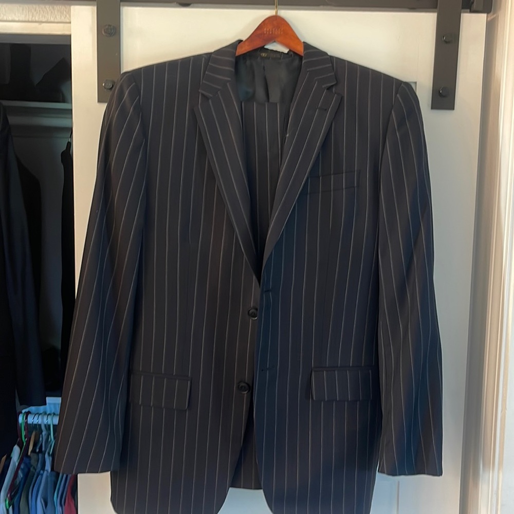 Valentino Pinstripe Suit